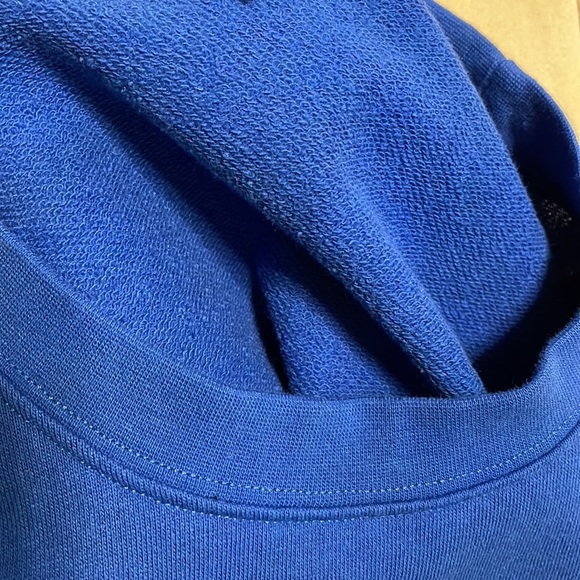 PSK COLLECTIVE women’s French Terry sleeveless sweatshirt T activewear blue XXL - Picture 7 of 13